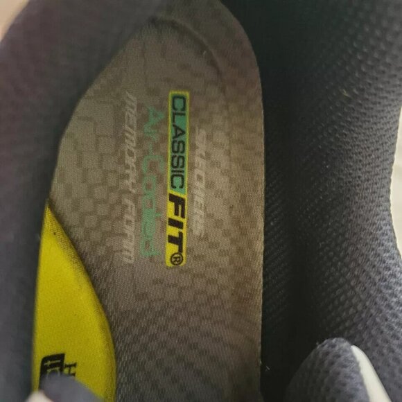 Skechers Leather NEW Evanston Rudge 210147 Men's White Sneakers, Shoes, Size 14M - Picture 3 of 4